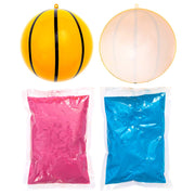 Gender Reveal Basketball - Blue and Pink Powder Kit