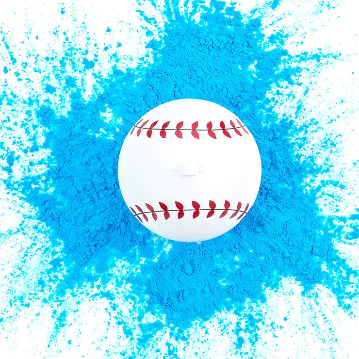 Gender Reveal Baseball - Blue
