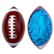 Gender Reveal Football - Blue and Pink Powder Kit